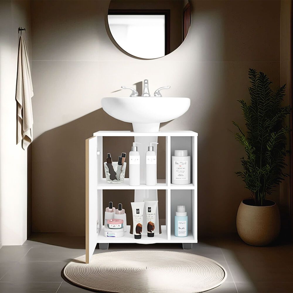 Mueble Para Lavamanos 1 Puerta 4 Espacios 62x55x41.3 Cm image number 5.0