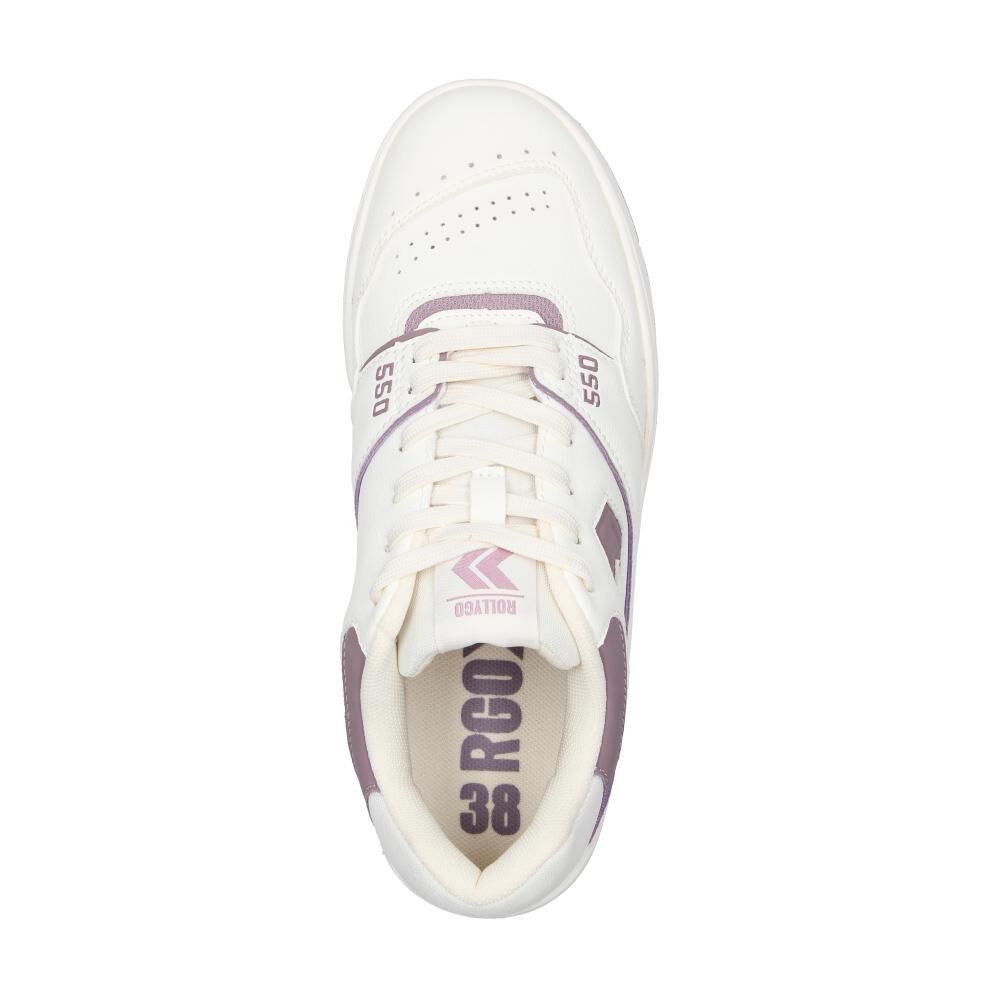 Zapatilla Urbana Mujer Rolly Go White image number 4.0