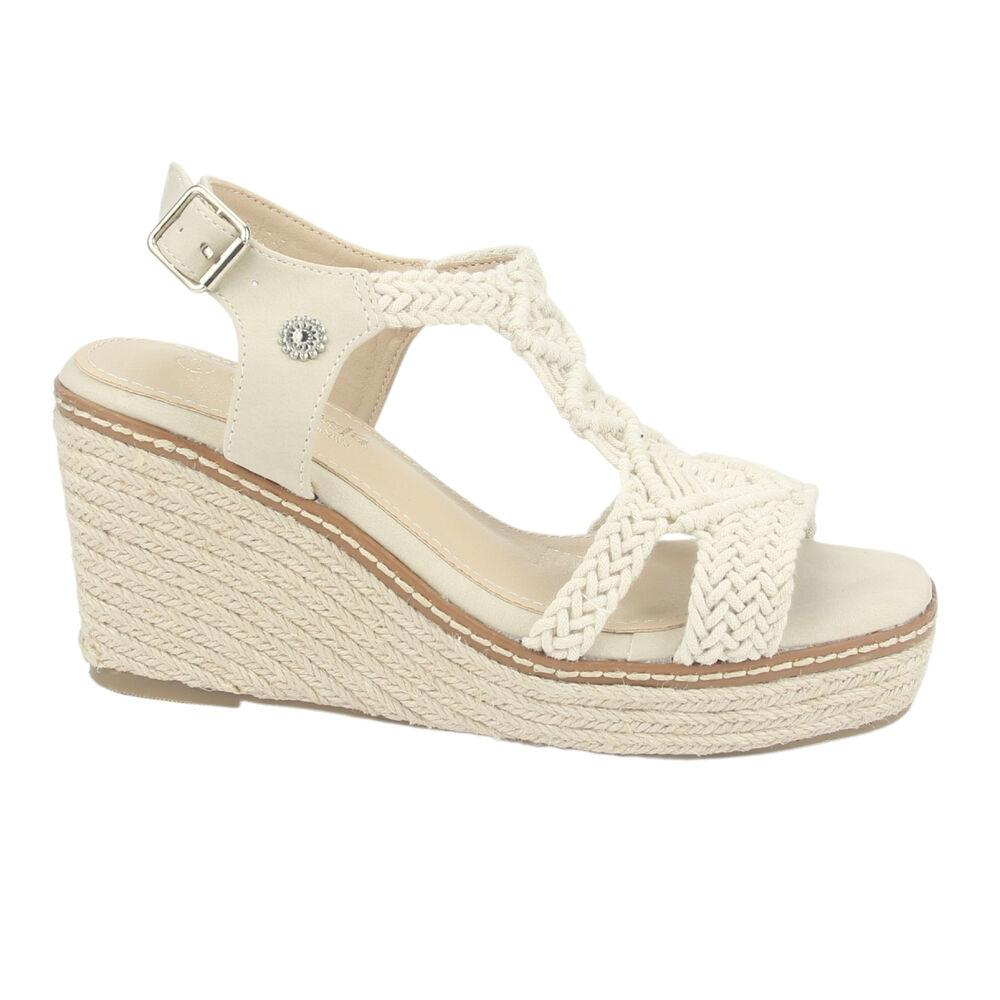 Sandalia Chalada Mujer Pole-2 Beige Casual image number 0.0