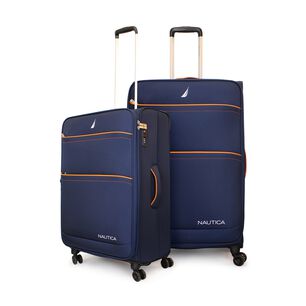 Pack 2 Maletas Blandas M+l Nautica Lisboa 20kg Y 23kg Azul