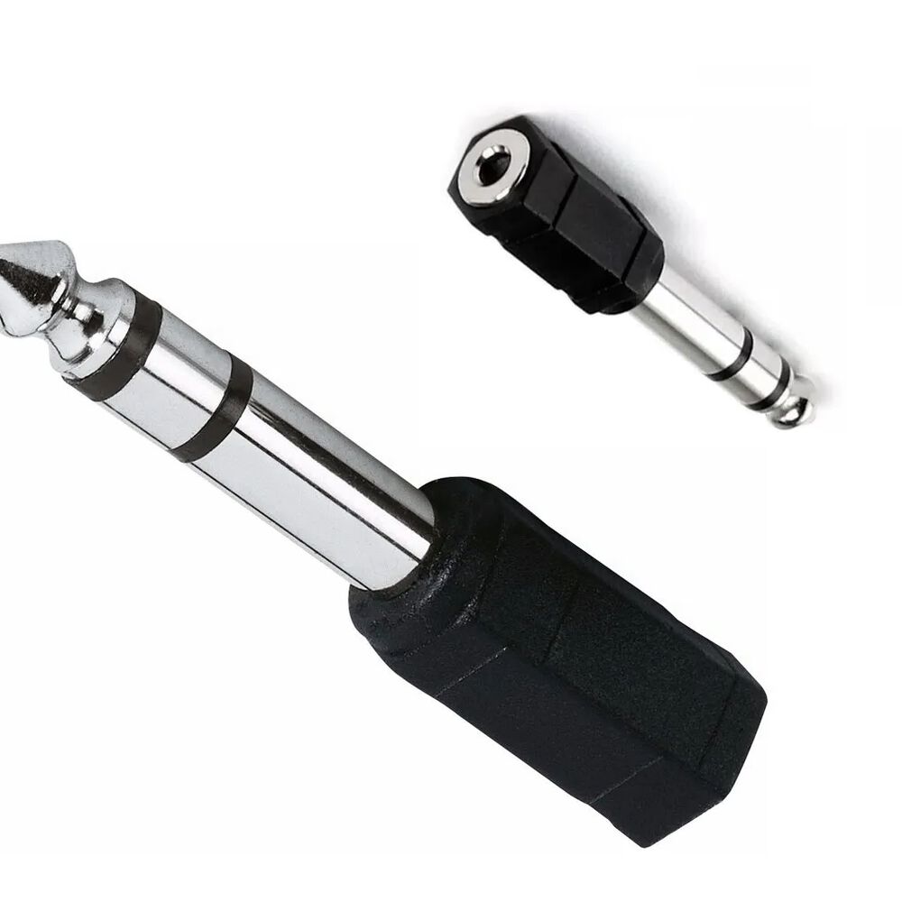 Adaptador De Audio 6.3mm Macho A 3.5mm Hembra Hifi Cav08 image number 2.0