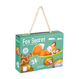 Rompecabezas De Zorro Para Ni&ntilde;os