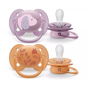Chupete Philips Avent Ultra Soft Scf091/18 X2u 6-18 Meses