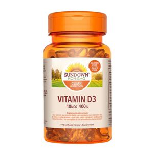 Vitamina D3 400ui - Sundown