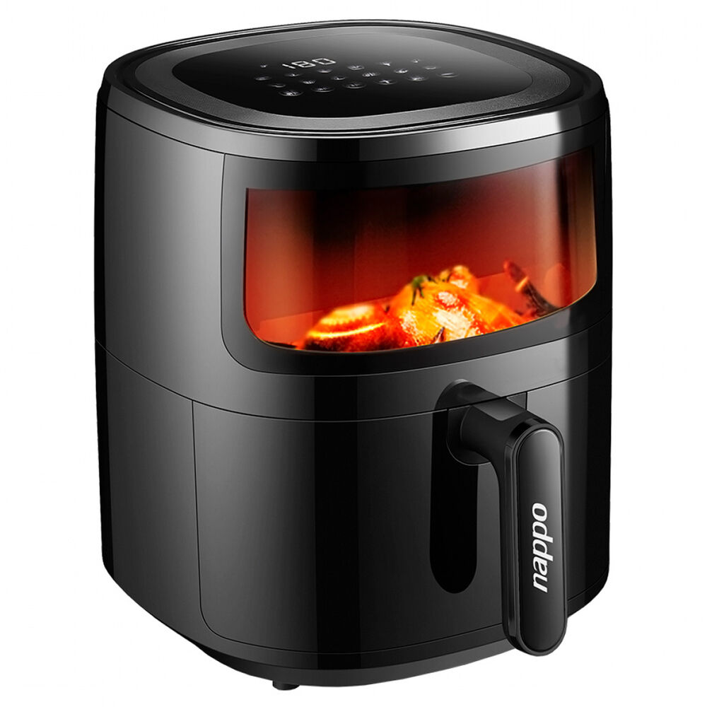 Freidora De Aire Digital Nappo 5.7 Litros Visor Luz 1500w image number 2.0