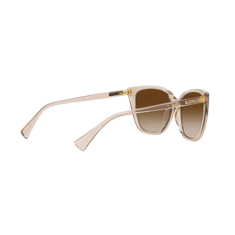 Lentes De Sol Shiny Transparent Brown Ralph image number 8.0
