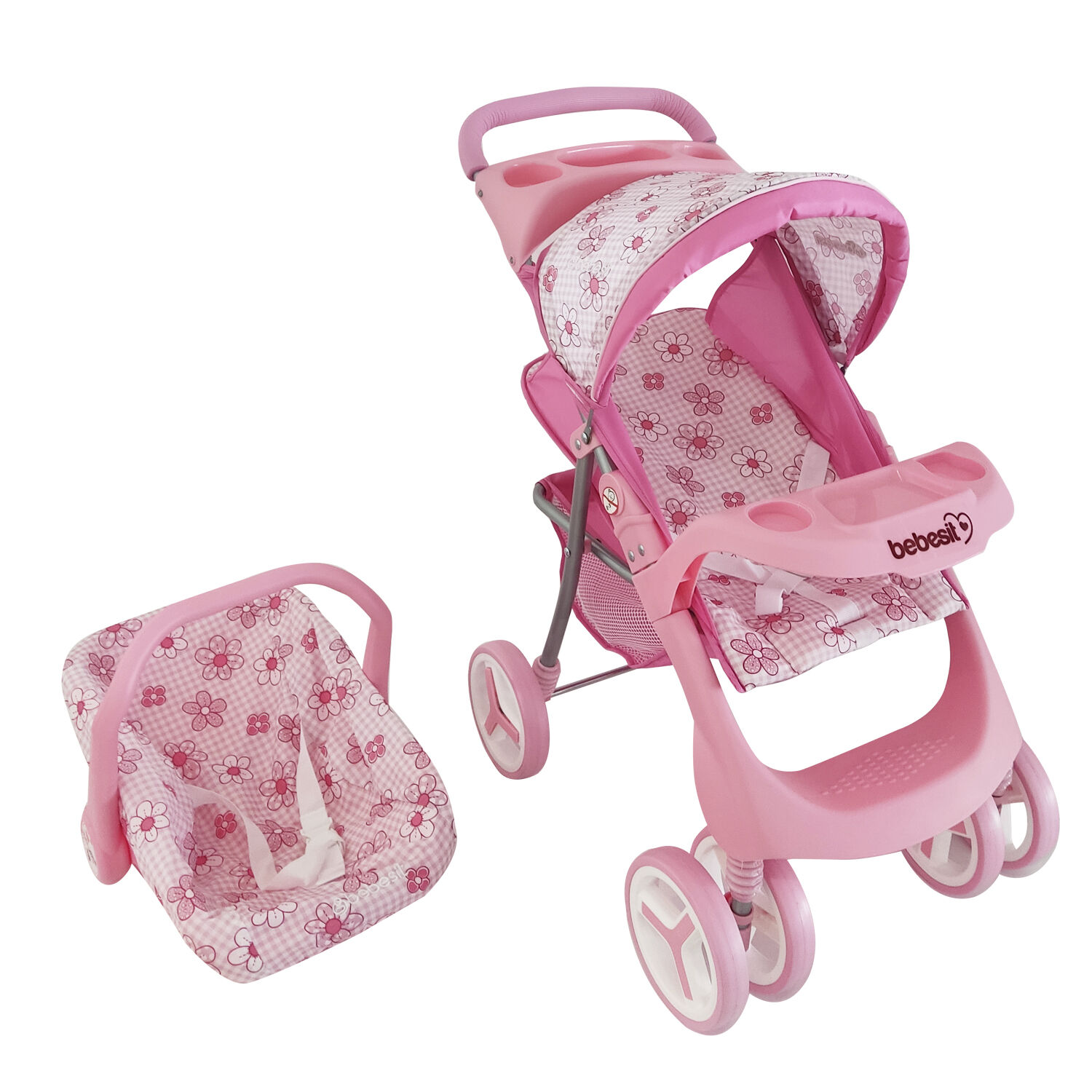 Juguete Coche Travel Mu&ntilde;eca Flor image number 0.0