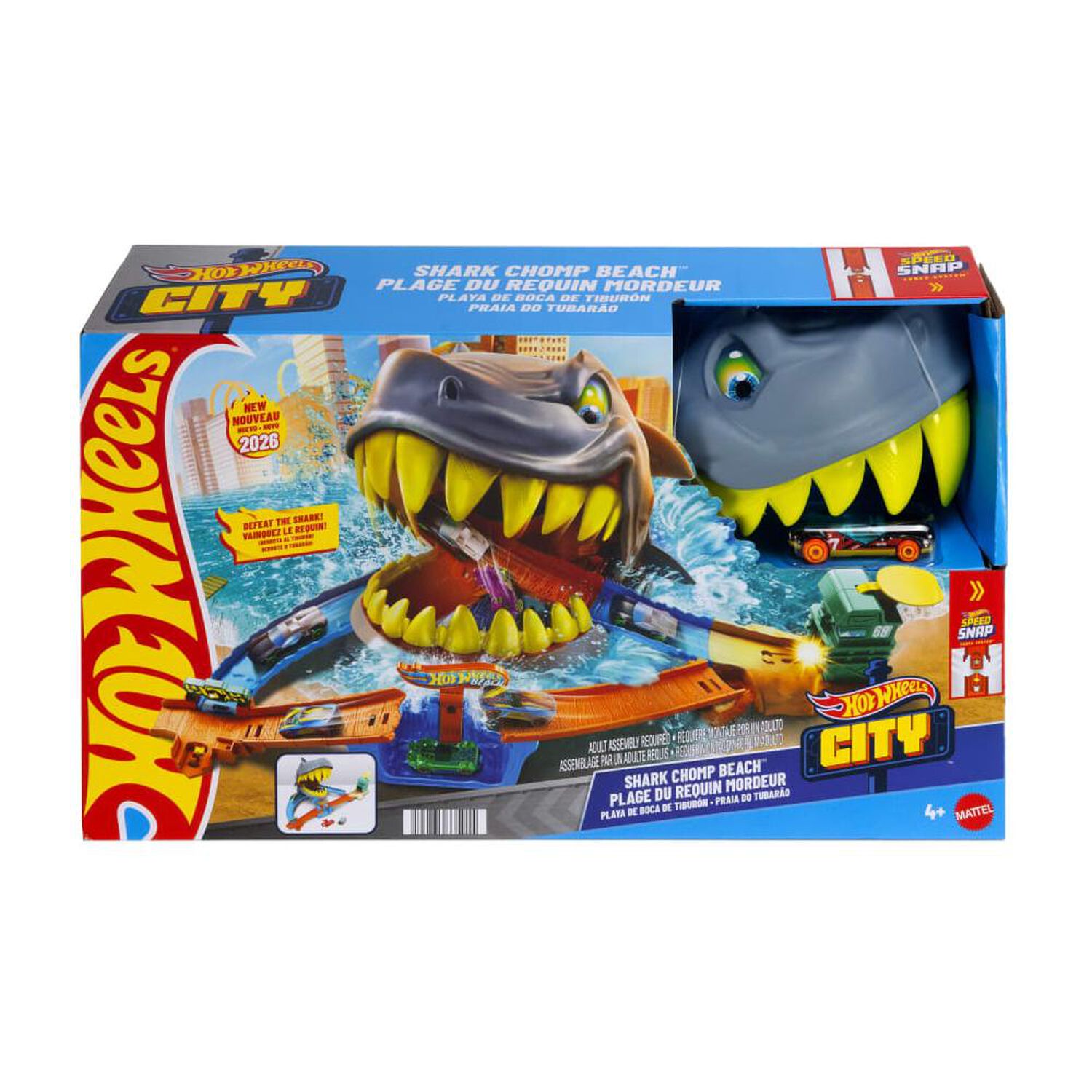 Autopista Hot Wheels City Shark Beach Tvd image number 5.0
