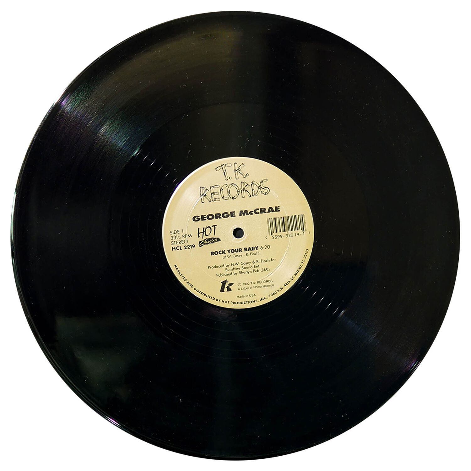 George Mccrae - Rock Your Baby | 12" Maxi Single Usado image number 2.0