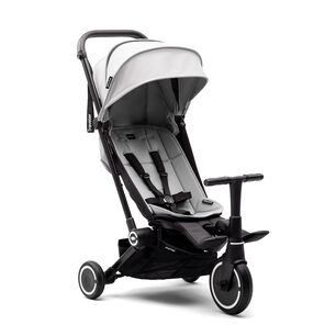 Coche Triciclo Traveler Gris Claro