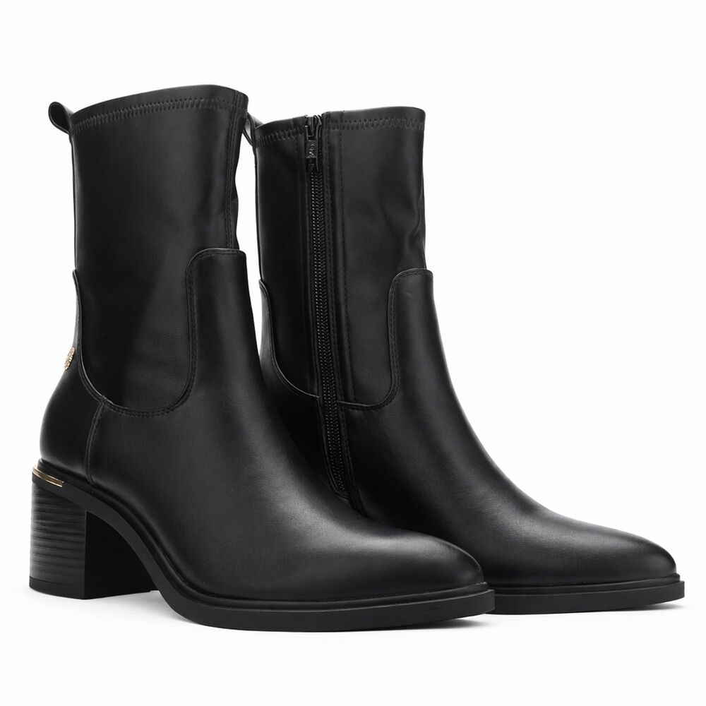 Botin Negro Mujer Casual Chalada Sonora image number 4.0