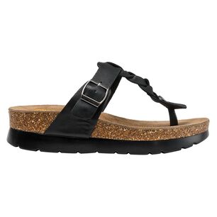 Sandalia Mujer Panama Jack Negro