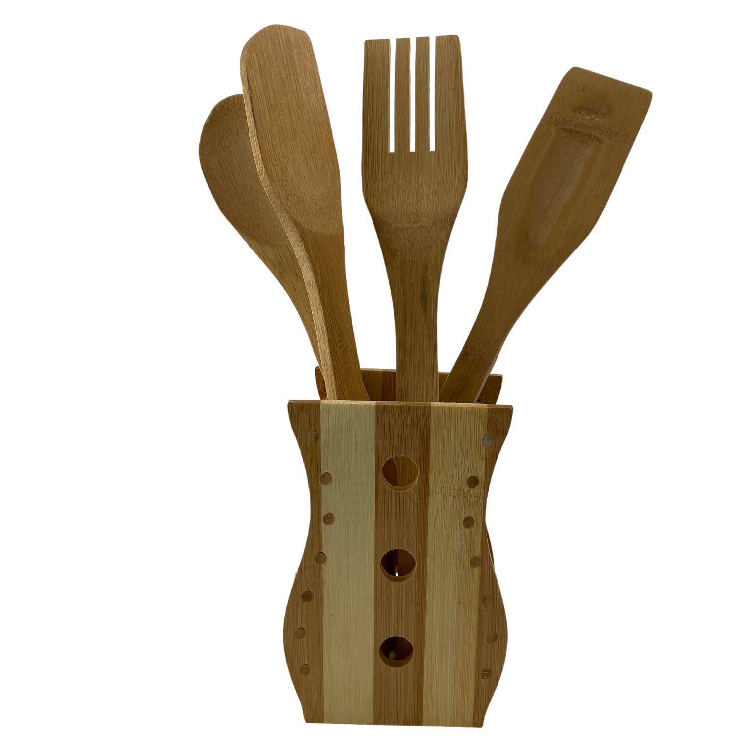 Juego De Utensilios De Cocina Madera 4 Piezas image number 3.0