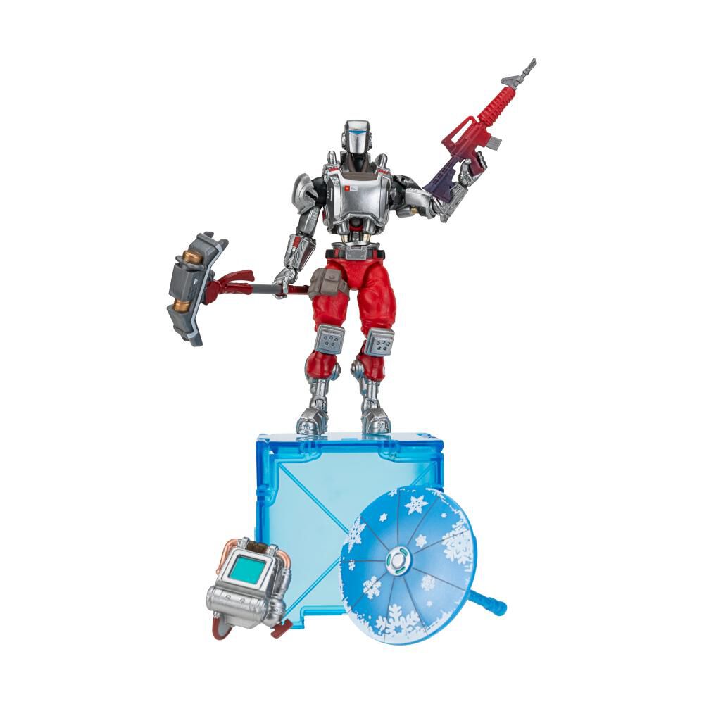 Figura De Accion Fortnite Early Game Survival Kit Con Figura A.I.M S3 image number 0.0