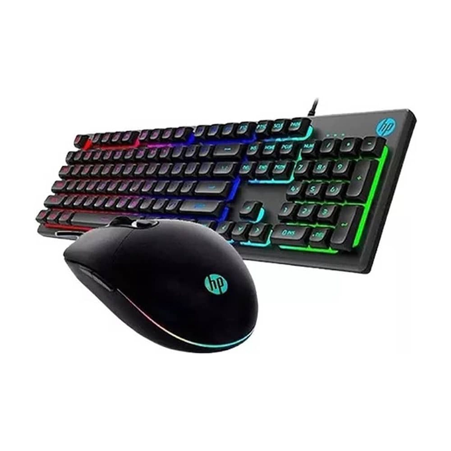 Kit Teclado Y Mouse Retroiluminado Gamer Modelo Hp Km300f image number 0.0