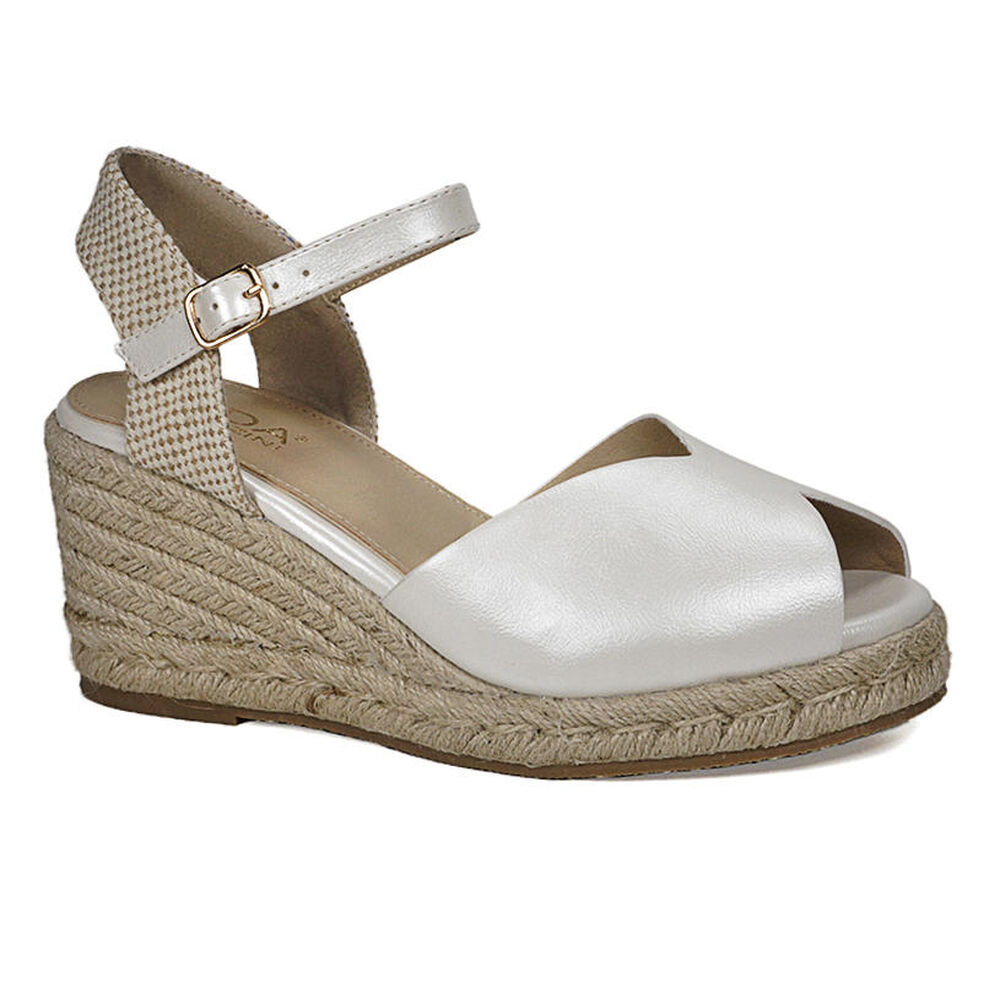 Sandalia Benedicta Plateado image number 0.0