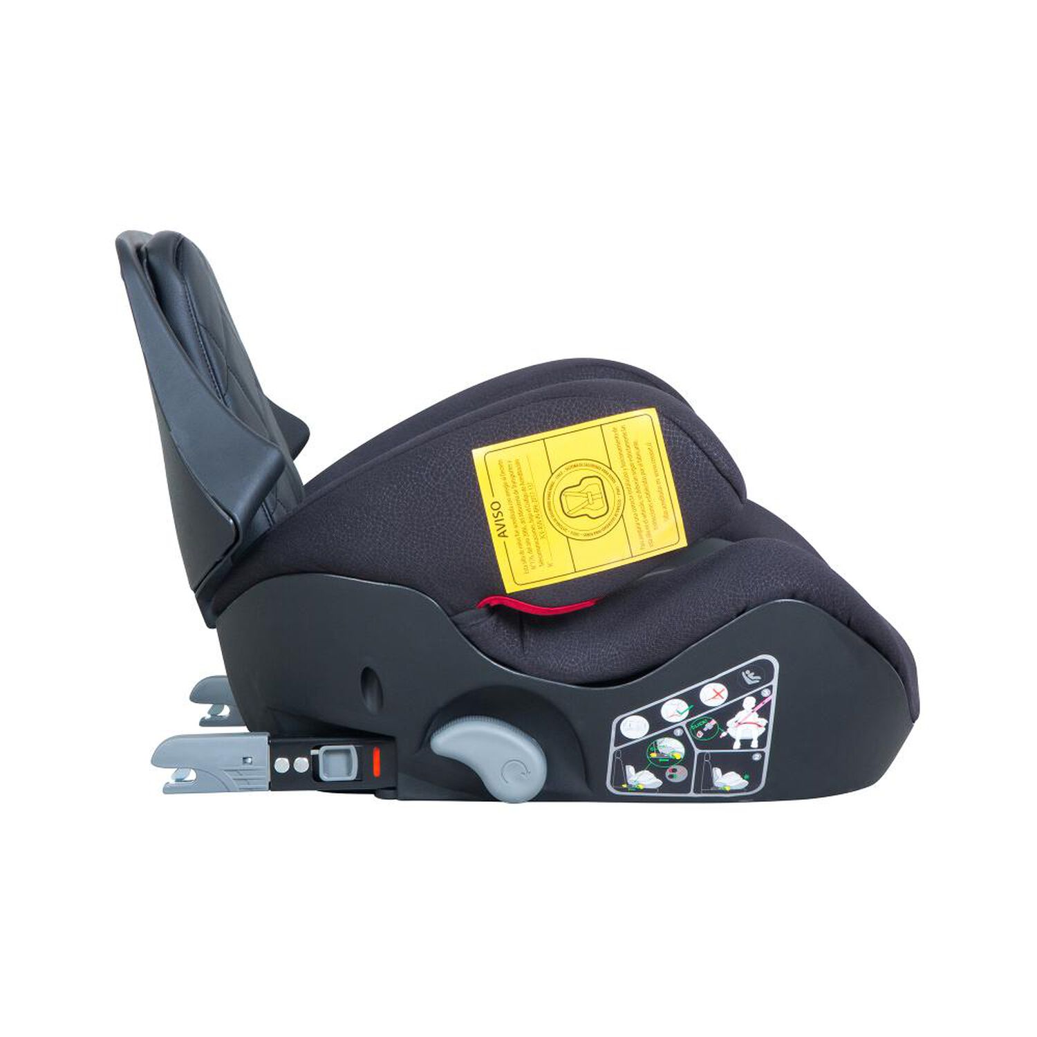 Alzador De Auto Infanti Go Isofix Black image number 3.0