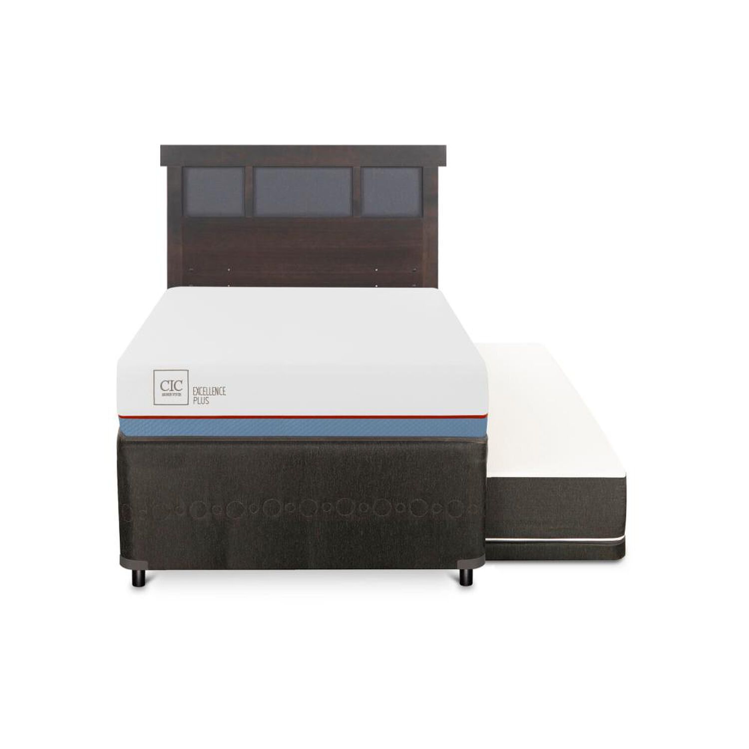 Cama Nido Cic Excellence Plus / 1.5 Plazas / Base Normal + Respaldo image number 0.0