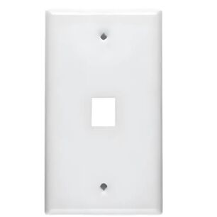 Tapa Muro Faceplate Rj45 Simple - Monoprice