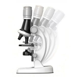 Microscopio Educativo Juguete Niños Y Kit Accesorios