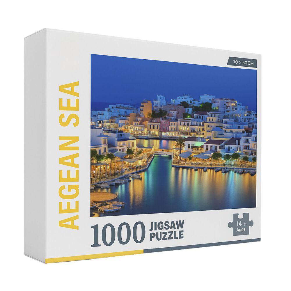 2 Rompecabezas 1000 Piezas 70x50cm Kremlin Mar Egeo image number 2.0