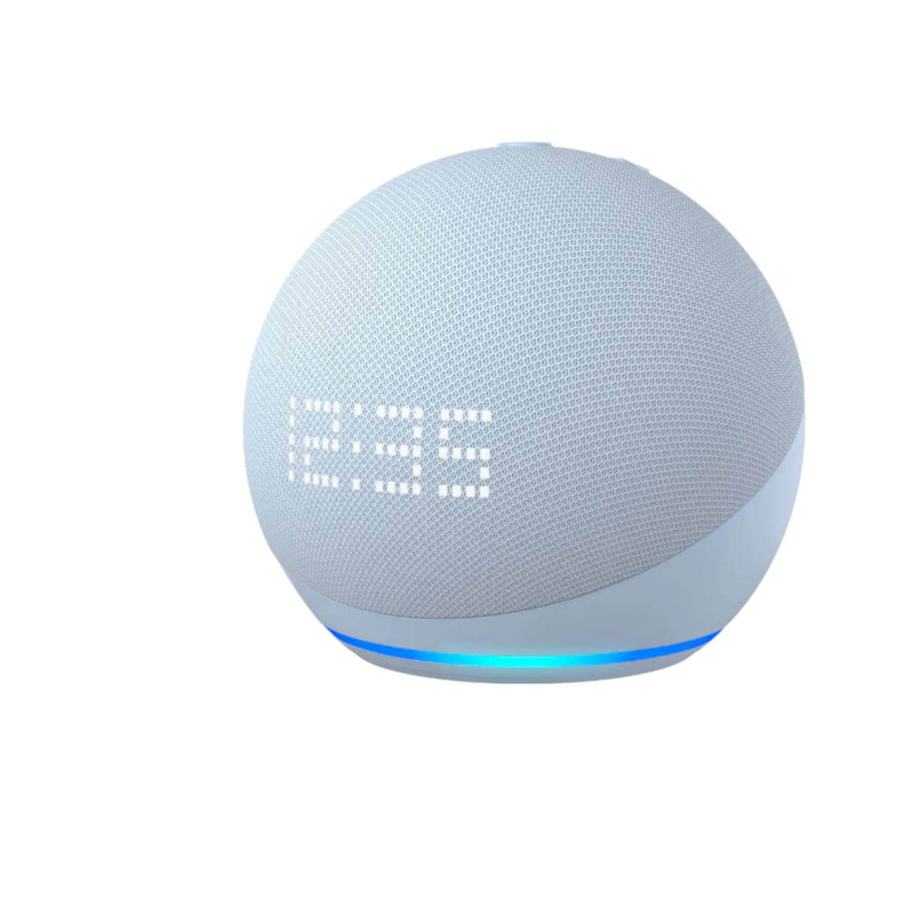 Amazon Echo Dot 5 Con Reloj Azul image number 0.0