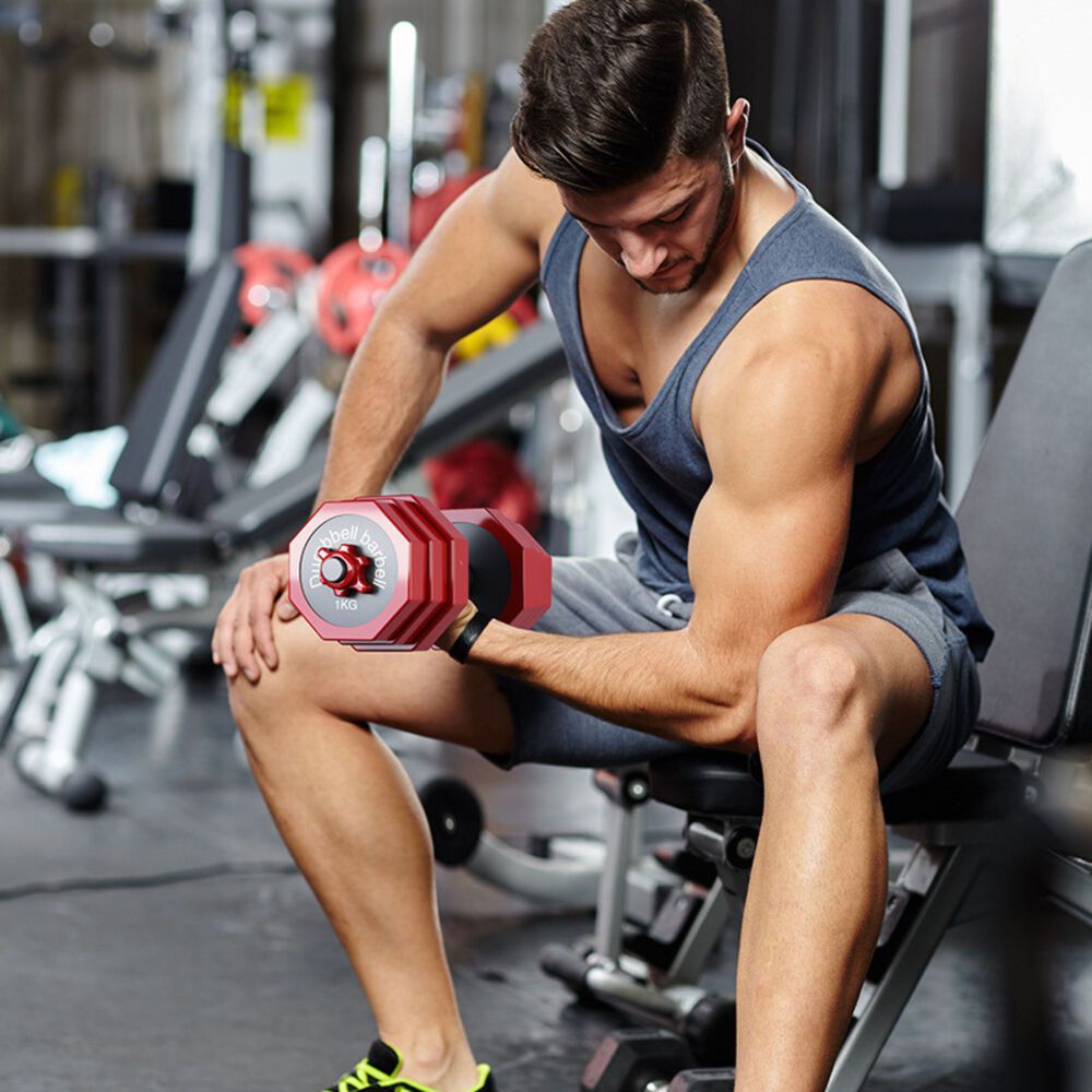 Set Mancuernas 20 Kg Barra Rusa Kettlebell Premium image number 6.0