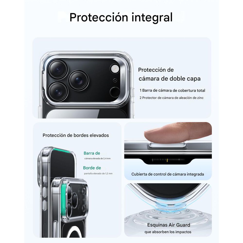 Para Iphone 17 Pro - Carcasa Magsafe Con Soporte image number 3.0