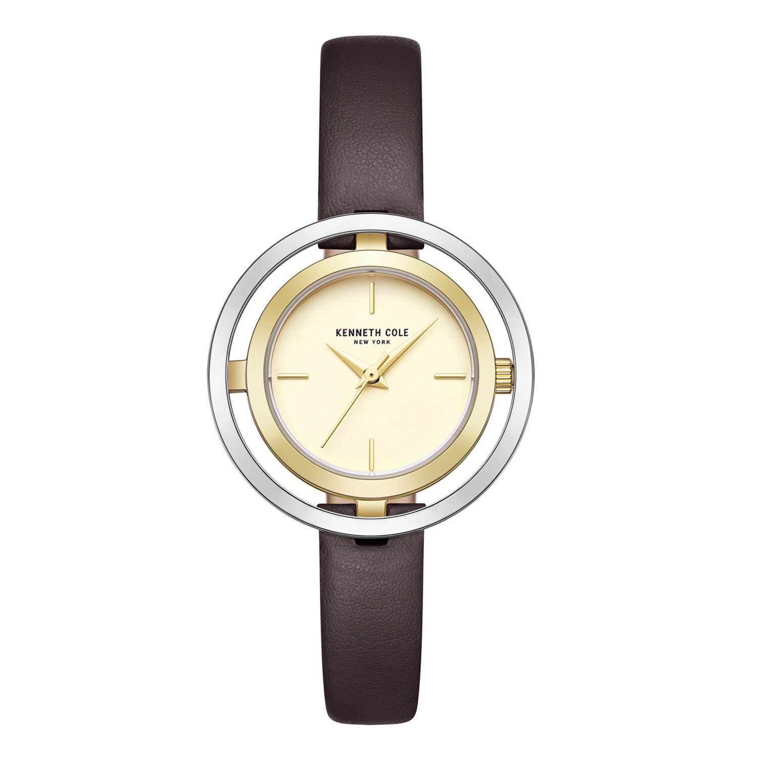 Reloj Kenneth Cole Kcwla2237105 Caf&eacute; Mujer image number 0.0