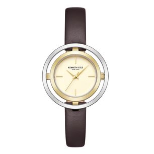 Reloj Kenneth Cole Kcwla2237105 Caf&eacute; Mujer