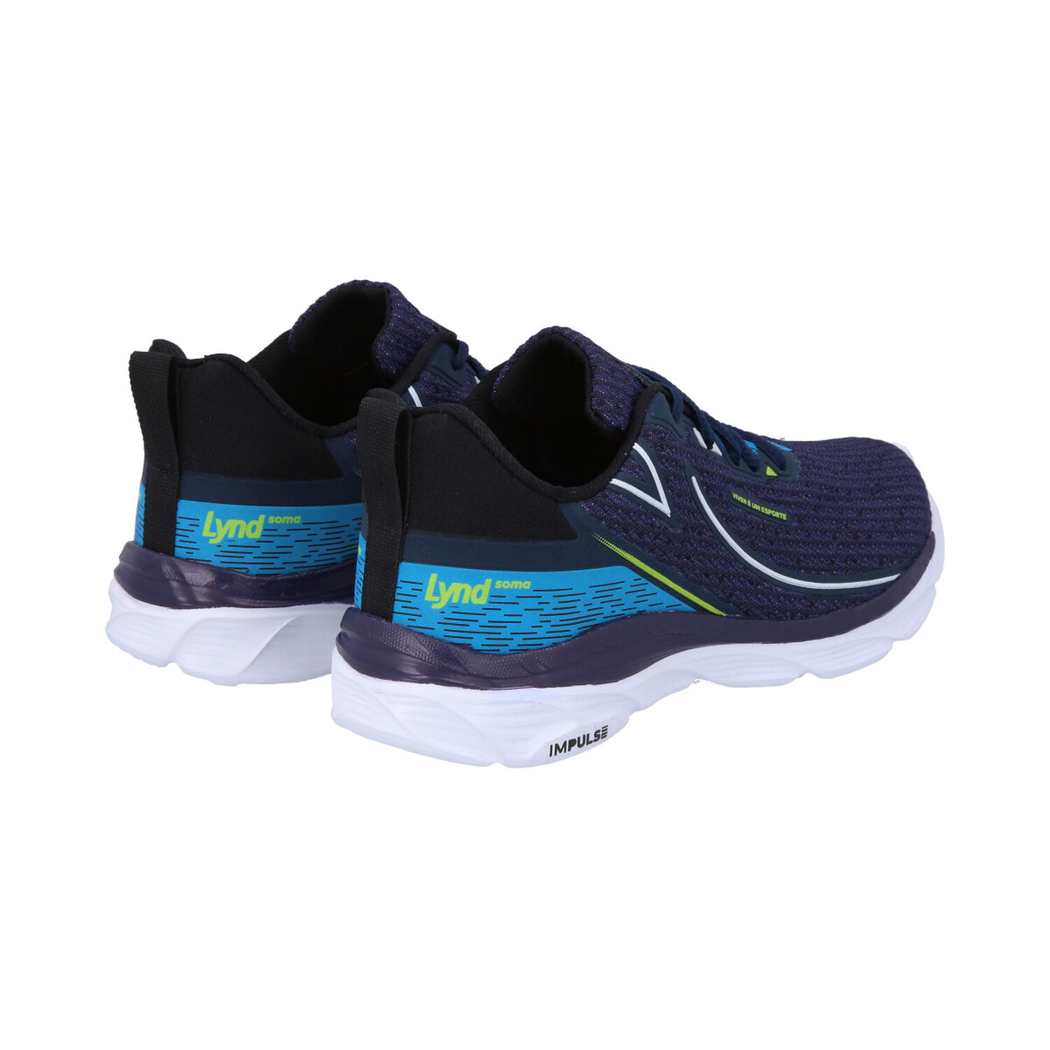 Zapatilla Infantil Soma Azul Lynd image number 4.0