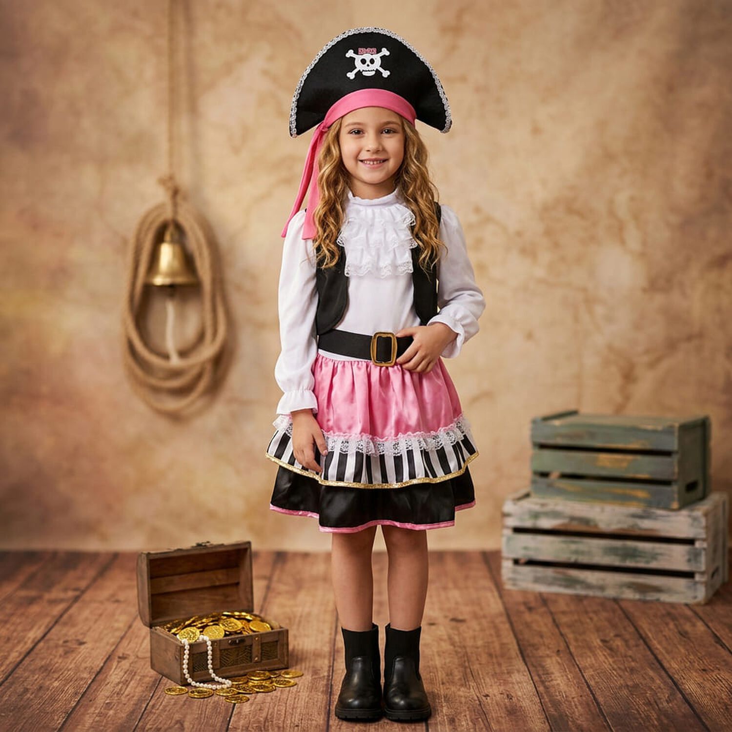 Disfraz Cosplay Pirata Corsario Piratas Infantiles Todos Ni&ntilde;o image number 23.0