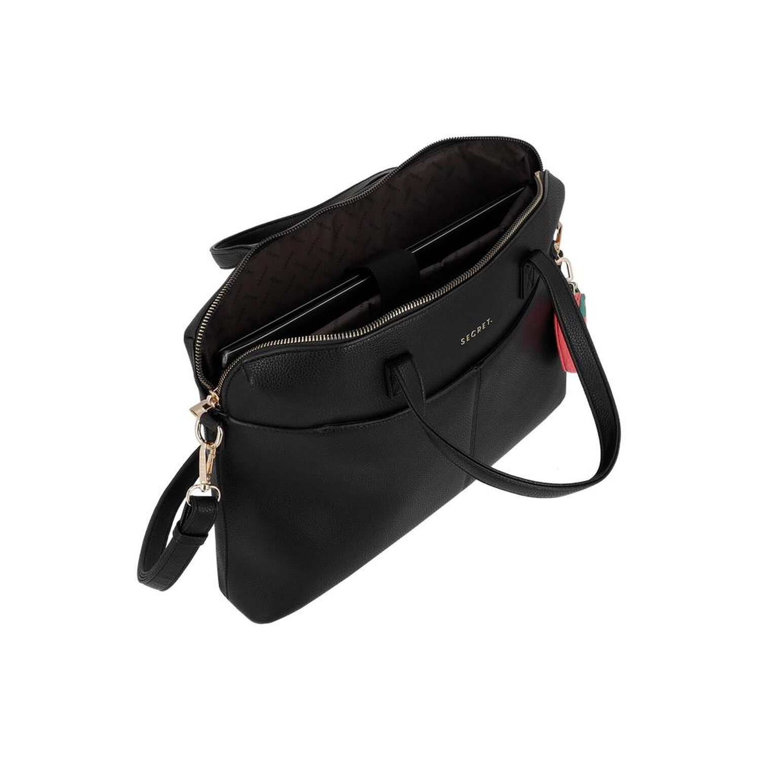 Cartera De Mujer Porta Laptop 14" Secret Aruba Sc7 Grande image number 3.0