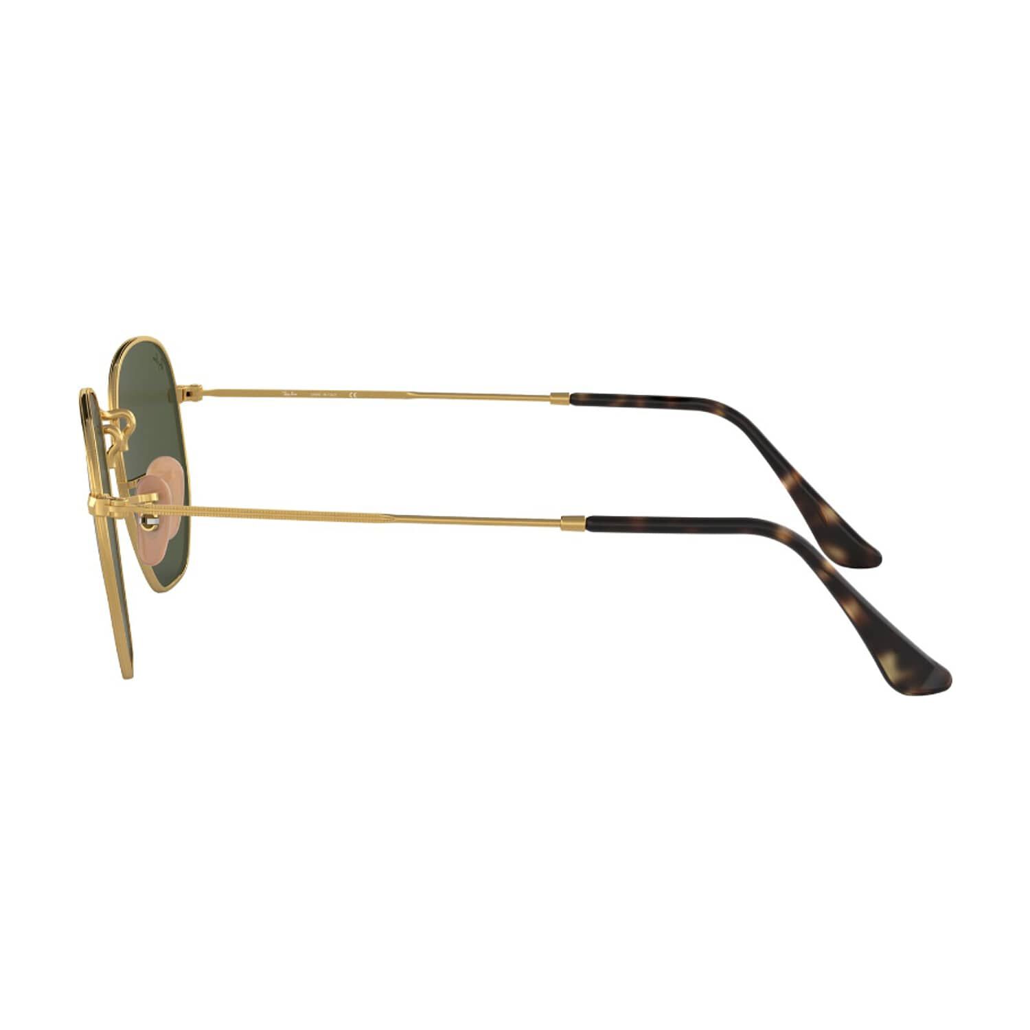 Lentes De Sol Hexagonal Gold Green Ray-ban image number 5.0