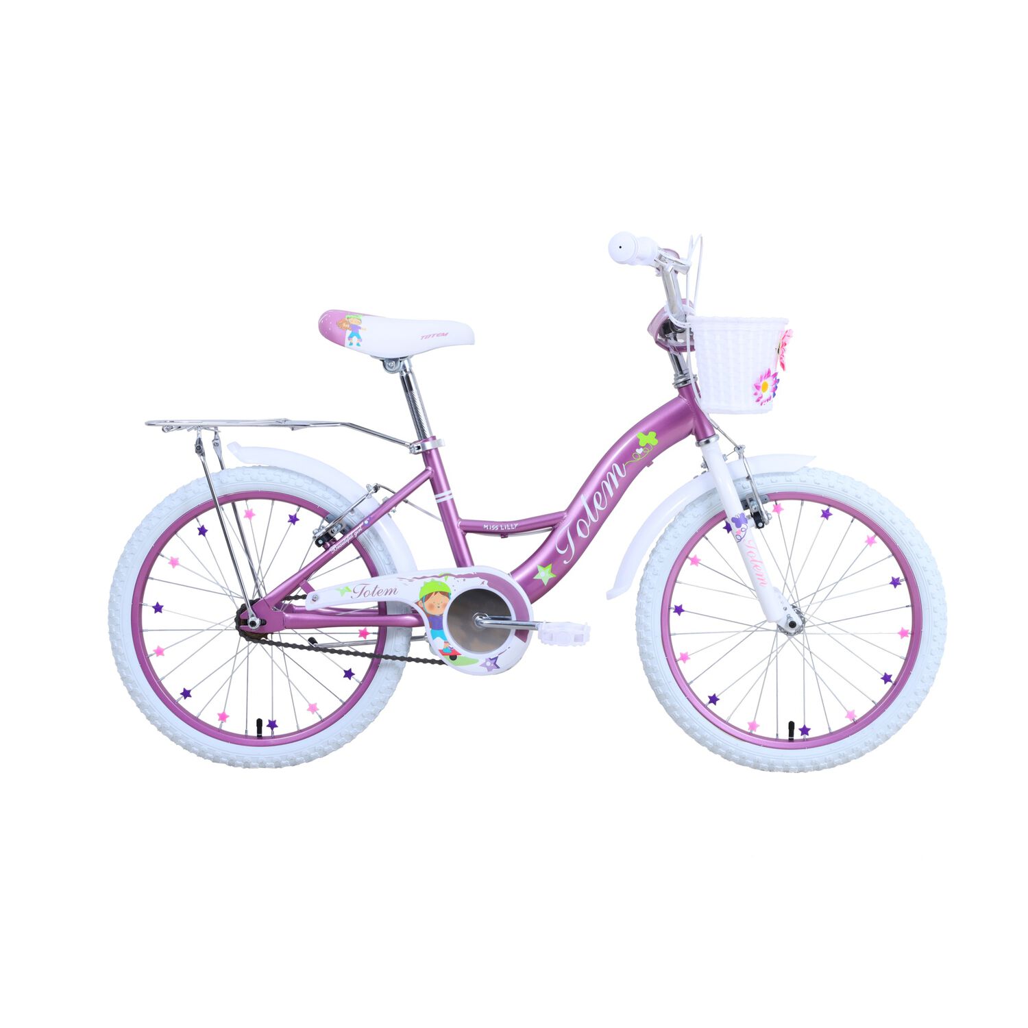 Bicicleta Totem Infantil Aro 20 Miss Lilly Rosa image number 0.0
