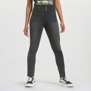 Jeans Regular Pretina Alta Push Up Mujer Rolly Go Jeans Regular Pretina Alta Push Up Mujer Rolly Go