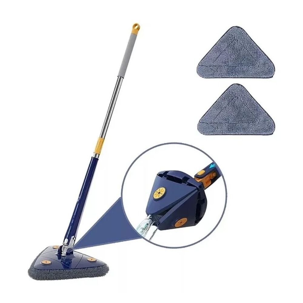 Trapeador De Limpieza Triangular Ajustable Giratorio 360 image number 4.0