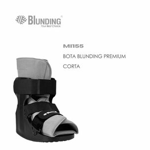 Bota Inmovilizadora Premium Corta Talla M- Blunding