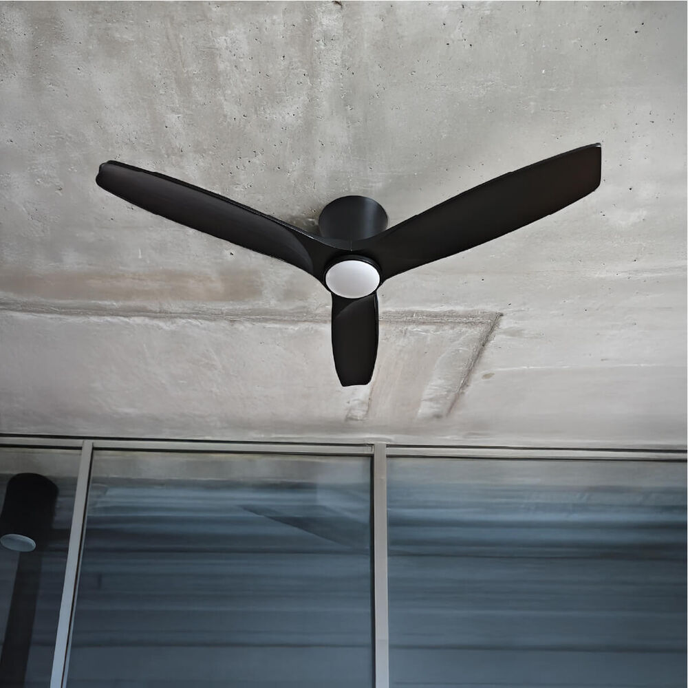 Ventilador De Techo Faro Negro Con Luz Led 3 Colores 42 Primaterm image number 2.0