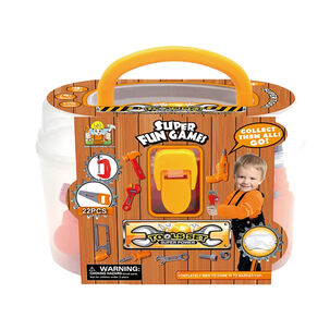 Juguete Caja De Herramientas Construccion Carpintero Ni&ntilde;os