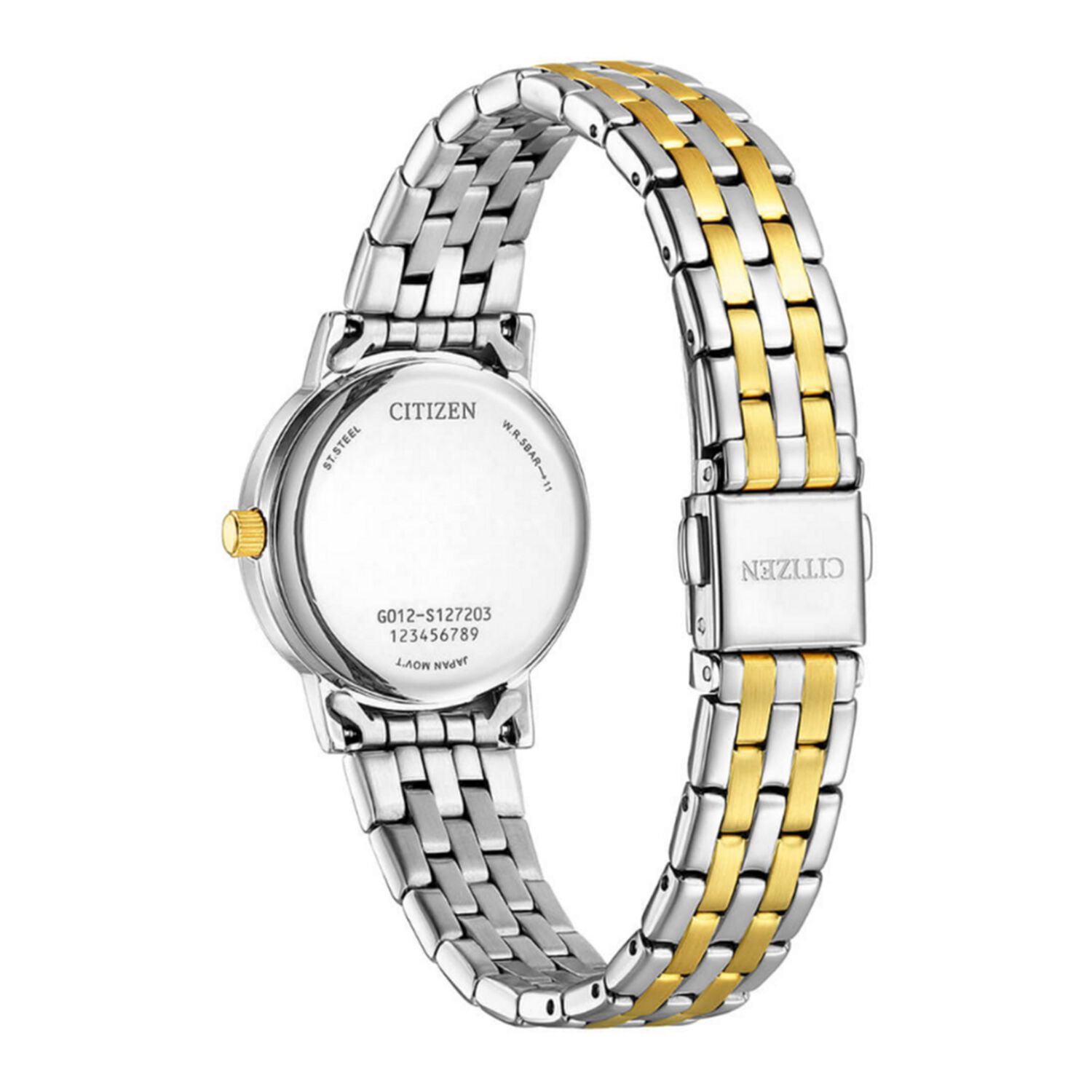 Reloj Citizen Mujer Eu6096-58a Analogo Quartz image number 2.0