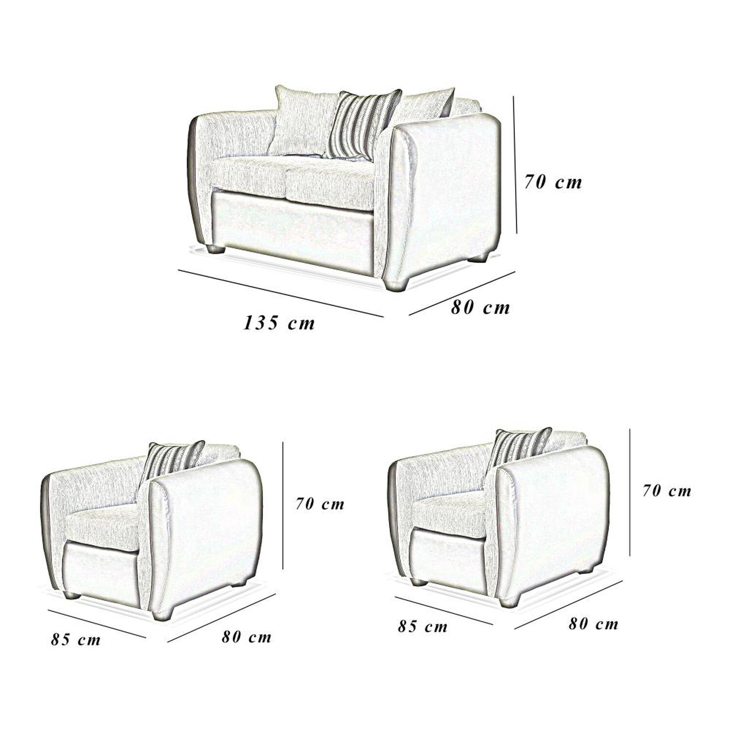 Juego De Living Elegant Oklahoma / 4 Cuerpos image number 1.0
