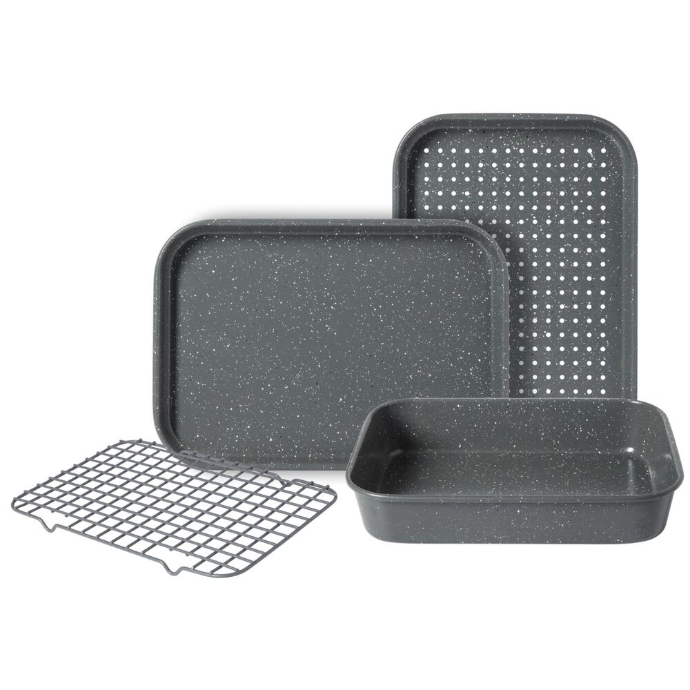 Set Bandejas Y Moldes Para Hornear Acero Al Carbono Antiadherente Greystone / 4 Piezas image number 6.0