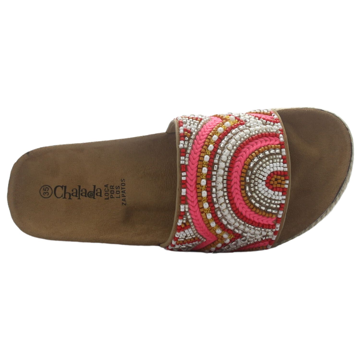 Sandalia Mujer Casual Fucsia Chalada Stork-11 image number 4.0