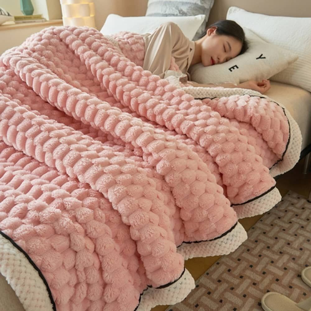 Frazada Manta De Terciopelo Polar Grande 180x200cm image number 3.0