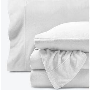 Juego S&aacute;banas Polar Plaza Y Media Color Blanco