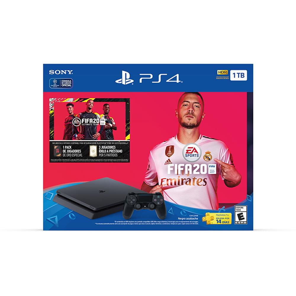 Consola Ps4 1TB / Fifa 2020 / 1 Control image number 1.0