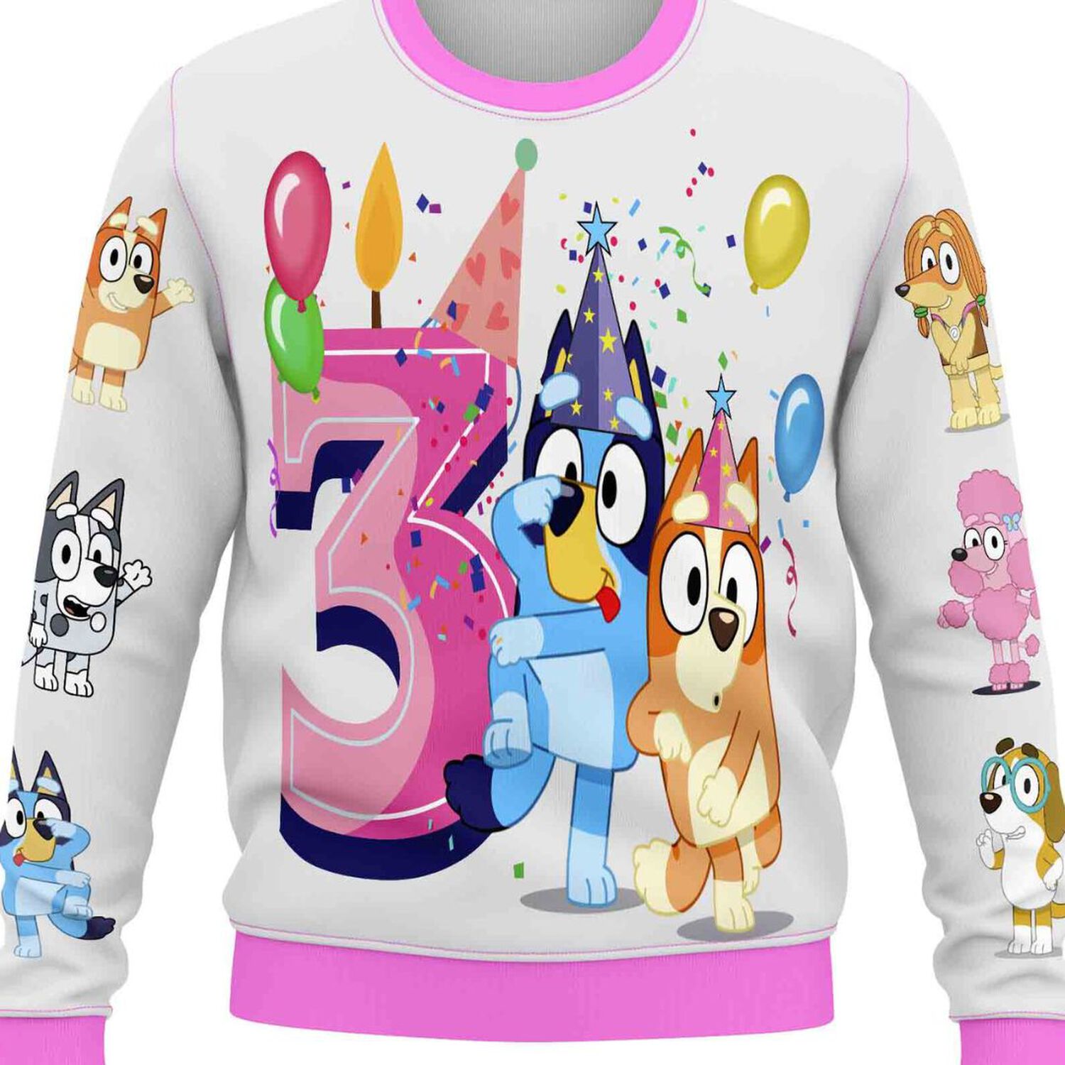 Poleron Infantil Bluey Rd2 image number 3.0