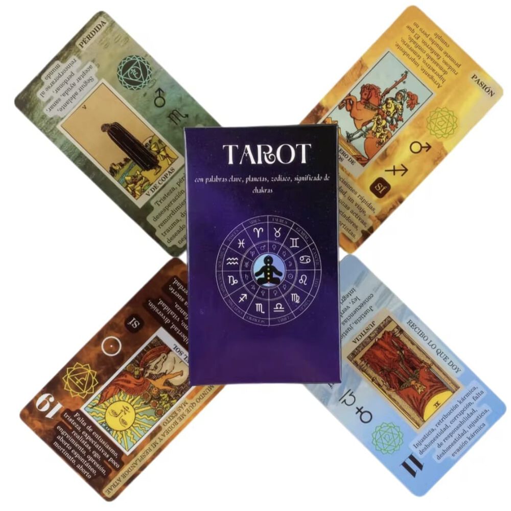 Aprendiendo Tarot, 78 Cartas Cada Una Con Significado Espa&ntilde;ol image number 3.0