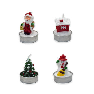 Vela Figuras Navideñas 4x5 Cm Big Party